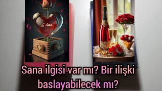 PLATONİK ASKLAR ICIN 🌼tarot desteseç Onunla bir ilişki olur mu [upl. by Rhu]