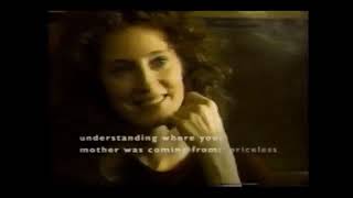 MasterCard Priceless Commercial  Heartwarming 1998 [upl. by Kcirttap843]