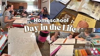 ✨NEW✨ HOMESCHOOL DAY IN THE LIFE FULL AND FUN  HOMESCHOOL MOM OF 4 [upl. by Olinad]