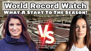 Abby Steiner vs Jenna Prandini 2023 Millrose Games 300m Preview [upl. by Oilime949]