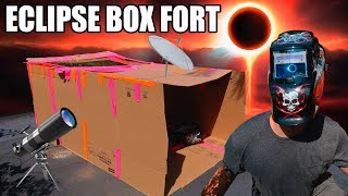 BOX FORT SOLAR ECLIPSE📦 🌗 3 Million Subscribers Give Away [upl. by Yelram]