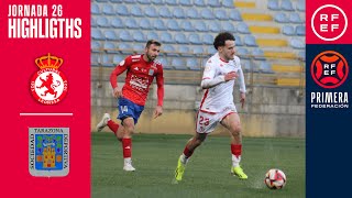 Resumen PrimeraFederación  CyD Leonesa 11 SD Tarazona  Jornada 26 Grupo 1 [upl. by Cirone]