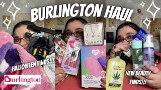 ✨BURLINGTON HAUL✨ 🎃Halloween Decor👻 l New Finds l Beauty l Red Tags l Skincare l Plus Size Fashion [upl. by Ronal978]