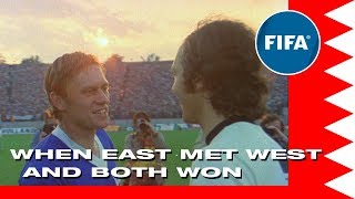 When East Germany Met West Germany And Both Won  1974 World Cup [upl. by Llerrit]