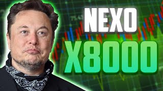 NEXO WILL X8000 HERES WHEN  NEXO PRICE PREDICTION 2024 amp FORWARD [upl. by Esirehs]