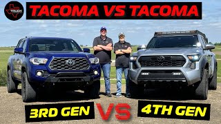 2024 VS 2023 Toyota Tacoma TRD Off Road  Legacy VS The Future [upl. by Nahraf]