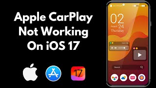 How to fix apple Carplay not working on iOS 17 [upl. by Philbrook]