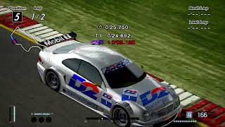 Gran Turismo 4 Spec II  Mercedes CLK Touring Car 00  Infineon Raceway  Stock Car Course [upl. by Akihsan]