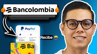 COMO Vincular BANCOLOMBIA con PAYPAL  ➡️tarjeta bancaria o credito  Para comprar y enviar🟡 [upl. by Colinson]