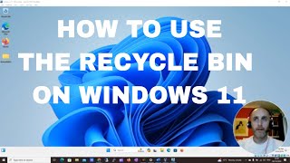 HOW TO USE THE RECYCLE BIN ON WINDOWS 11 [upl. by Oralla]