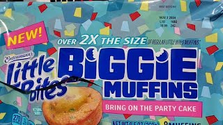 Mini Joshs Snack amp Candy Reviews Entenmanns Little Bites Bring On The Party Cake Biggie Muffins [upl. by Eduardo763]