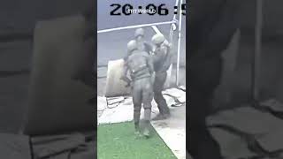 Israeli soldiers loot occupied West Bank store during incursion [upl. by Watters]