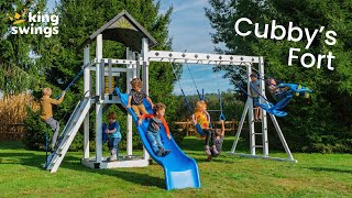 Cubbys Fort Swing Set Perfect for Smaller Children [upl. by Enrica]