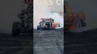 2000 Horsepower Ford Ranger Burnout at SEMA 2024 sickcarsandtrucks supercharged semashow [upl. by Alusru]