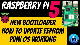 New Beta bootloader How to update the eeprom Pinn OS Raspberry Pi 5 [upl. by Aitnis]