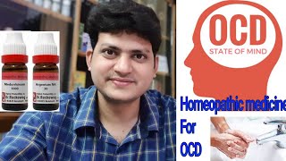 OCD  Homeopathic medicine for obsessive compulsive disorder  explain [upl. by Narrad]