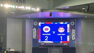 Rangers 21 Aberdeen 6 Feb 2024 Postmatch Reaction [upl. by Pytlik300]