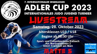 Matte 5  7 Internationaler Adler Cup 2023  28102023  FrankfurtMain  Judo Fanpage Nürnberg [upl. by Gilligan]