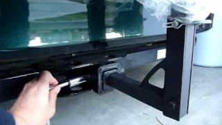 How to snugly fit a 1 14quot or 2quot hitchmount bike rack into a 2quot hitch receiver [upl. by Nessah721]