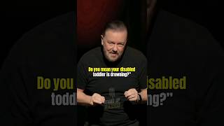 quotHANDICAPPEDquot 😱🤣 RICKY GERVAIS shorts [upl. by Inkster]