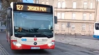 GAiT Gdańsk  MercedesBenz O530 Citaro C2 3022  linia 127 brygada 14 🎵Nice Voith 🎵 [upl. by Fisk]