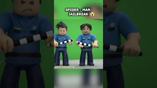 SPIDER  MAN JAILBREAK in Roblox Brookhaven shorts roblox funnymoments spiderman jailbreak [upl. by Chancey]