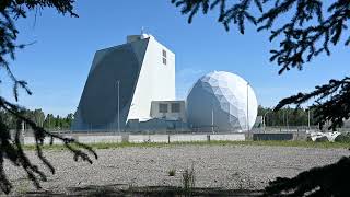 LongRange Ballistic Missile Surveillance Radar at Clear SFS Alaska [upl. by Ehtiaf330]