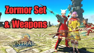 FFXIV Zormor Set and Weapons [upl. by Bentley]