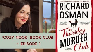 Cherrys ‘Book Nook’ Book Club  Thursday Murder Club by Richard Osman [upl. by Notlew686]