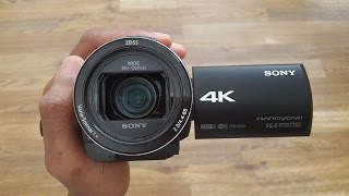 Sony FDRAX53 Review  Best 4K Camcorder [upl. by Aziram]