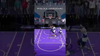 99 block is needed❗️2k25 2k25gameplay nba2k25build [upl. by Amador263]