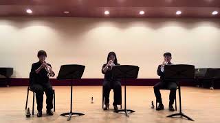 국제서울콩쿨 트럼펫 김유준 양지원 김주원 Robert Muczynski trumpet trio [upl. by Adiuqal]