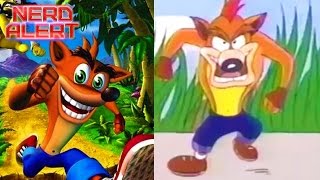 The Crash Bandicoot Cartoon That Almost Was VIDEO [upl. by Airamesor]