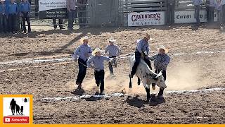 Youth Wild Steer Racing  2023 West Texas Youth Ranch Rodeo  Saturday Censored [upl. by Freed]