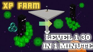 MINECRAFT 121 EASIEST 1HIT ENDERMAN FARM SETUP XP FARM [upl. by Layman270]