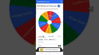 Doctor NTs iFit Wheel of Fortune [upl. by Alessig]