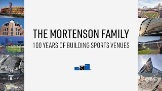 100 Years of the Mortenson Family Building Sports Facilities [upl. by Ailedua]