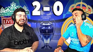 DEBATE DjMaRiiO VS LA COBRA  LIVERPOOL 2  0 REAL MADRID [upl. by Eita]