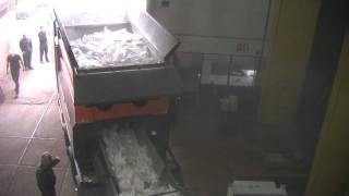 MampJ 4000 M Shredding Paper Rolls Part 2 [upl. by Ecirtaed]