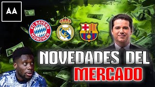 ¡MERCADO ¿Alphonso Davies al Real Madrid 🤔 Hansi Flick a las ordenes de Laporta  Andrés Agulla [upl. by Nerita]