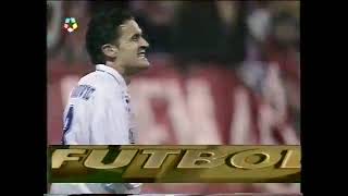 Atlético de Madrid vs Real Madrid 199697 fixture 20 18 January 1997 Spanish commentary [upl. by Crutcher]