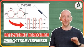 Schnell erklärt Das Zweigstromverfahren Netzwerkanalyse  Lerne Elektronik [upl. by Massimo]