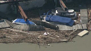 Extreme flooding leaves path of destruction in Vermont [upl. by Janella]