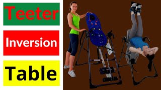 Best Teeter Inversion Table Of 2023  Best Inversion Table On Amazon [upl. by Woolson798]