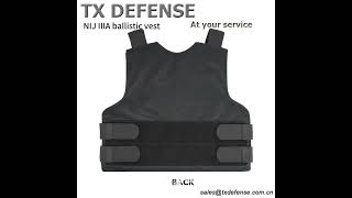 NIJ IIIA Ballistic vest [upl. by Lebama]