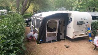 Kampa Air Rally Pro 390  Awning Build  Caravanning amp Adventures [upl. by Mandy]