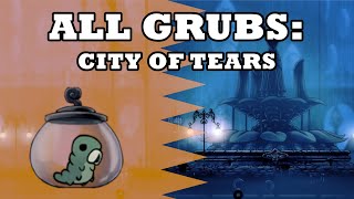 ULTIMATE Grub Guide  City of Tears 【Hollow Knight】 [upl. by Indihar273]