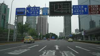 【4K 50P 10BIT 422】【SONY A7S3】Shanghai DriveFrom the city center to Zhangjiang HiTech Park [upl. by Sirac]