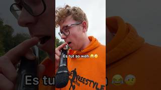 Ist meine Lippe aufgeplatzt 👄🤕 springseil fail jannikfreestyle [upl. by Niwrehs]