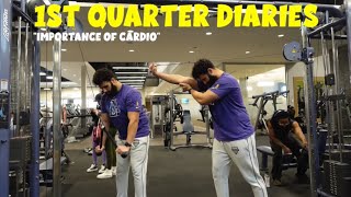 quotImportance of Cardioquot  1st Quarter Diaries Ep 4  Bicep amp Tricep Workout [upl. by Arabele406]